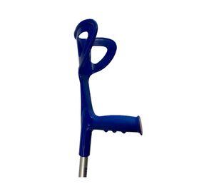 Bastón europeo codera fija 98 cm azul