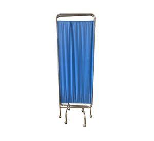 Biombo separador 3 cuerpos azul
