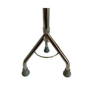 Bastón 72 cm 3 patas aluminio
