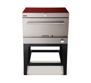 Horno a gas Lucero inox rojo 131 lt
