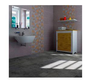Piso vinílico LVT 2 mm gris cemento 5.01 m2
