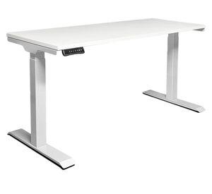 Escritorio eléctrico dual Cosmo blanco 160x70x71.5-120.5 cm