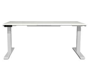 Escritorio eléctrico dual Cosmo blanco 180x70x71.5-120.5 cm