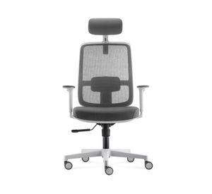 Silla escritorio Lotto gris claro