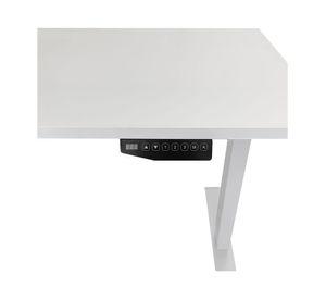 Escritorio el茅ctrico Cosmo blanco 120x60x73.5-123.5 cm