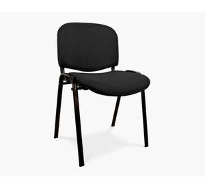 Silla de escritorio ISO tapiz negro