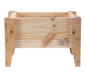 HUERTO JARDINERA 40X26X23CM NATURAL