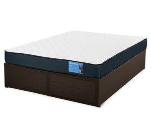 Cama europea Excellence 2 Plazas Iron Smart + faldón