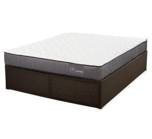 Cama europea Anatomic 2 Plazas Iron Smart + faldón