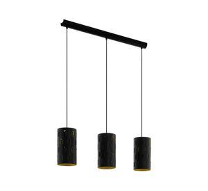 Lámpara Colgante 60W Ronsecco negro E27