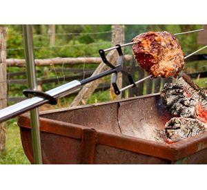 Asador spiedo el茅ctrico Kanka