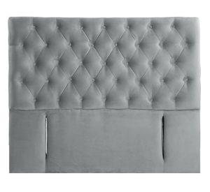 Respaldo King Florencia tela gris Latam Home