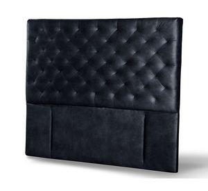 Respaldo 2 plazas Brescia cuero negro Latam Home