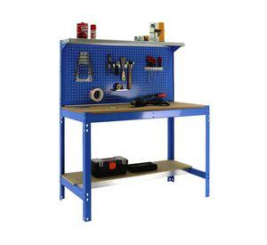 Banco de trabajo BT3-1200AM 144x120x60 cm azul