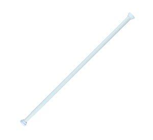 Barra cortina 75-125 cm expandible blanco Duschy