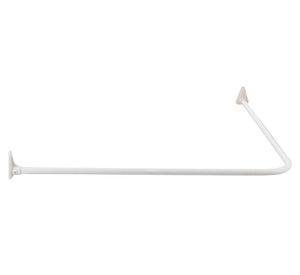 Barra cortina 90x90x90 cm blanco
