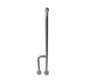 Barra angular piso doble derecha gris