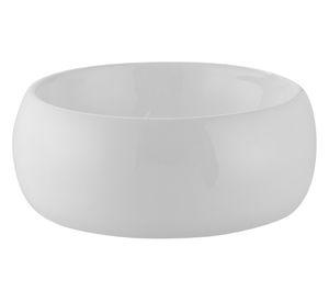 Lavamanos sobreponer 15.5x40x40 cm SLC8205B blanco