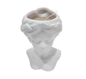 Vela forma artemisa blanco