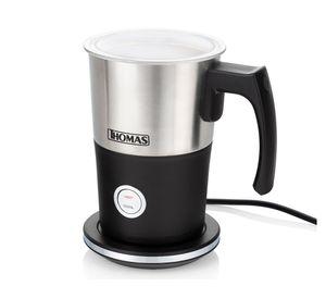 Espumador leche 4 en 1 gris/negro