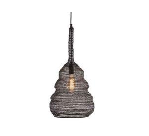 Lámpara colgante 25W E27 luz led Patna negro