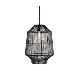 Lámpara colgante 25W E27 luz led Chennai negro