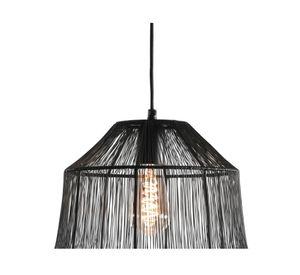 Lámpara colgante 25W E27 luz led Chennai negro