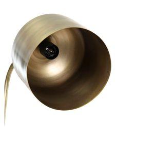 Lámpara de pie 40 W E27 LED Aleso bronce