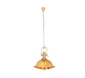 Lámpara colgar 40W E27 1L LED Warehouse bronce