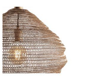 Lámpara colgante 25W E27 luz led Apis bronce