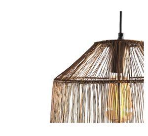 Lámpara colgar 25W E27 1L LED Chennai bronce