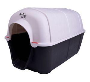 Casa perro 50,6x50,7x80 cm negro Cool Pets.