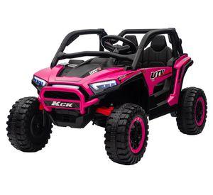 Buggy infantil 4x4 a batería HBXM639r rosado