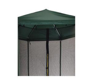Cama elástica techo 12 pies verde