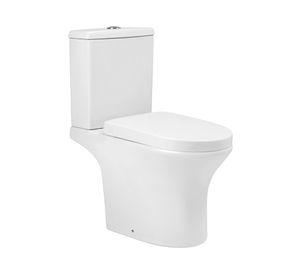 WC Two Piece a muro 18 cm New Atos blanco