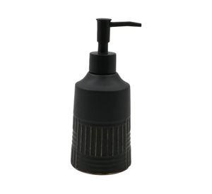 Dispensador cerámico negro