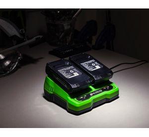 Cargador de batería Dual 4 Ah