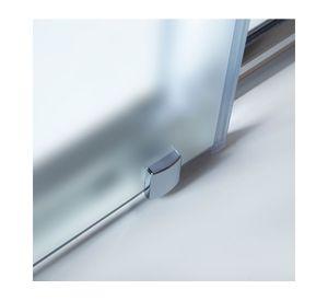 Mampara corredera 130x190 cm Premium cromado Duschy