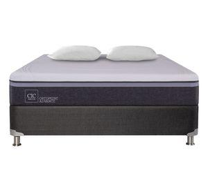 Box spring 2 plazas Ortopedic advance B5 + almohadas Cic