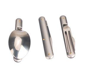 Set utensilios 3 piezas inoxidable National Geographic