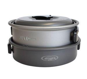 Set cocina camping 8 piezas Outback