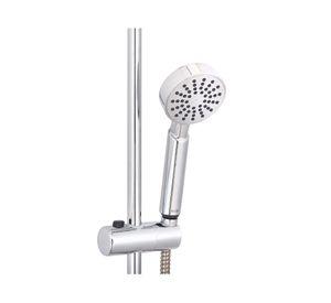 Columna ducha Compass cromo 100x20x33 cm