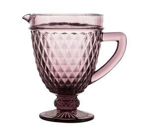 Jarro de vidrio Murano 1 lt rosado