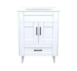 Mueble vanitorio 60 cm BM-Deluxe-B60SKB+P-6 blanco Domsa
