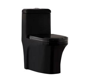 WC one piece piso 30 cm Botón Dual SD1001-300N negro