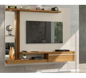 Panel TV 55'' Denver canela/blanco invierno