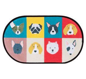 Limpiapiés reversible 35x60 cm Pets Design multicolor
