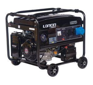 Generador a gasolina eléctrico LC8000DF Loncin