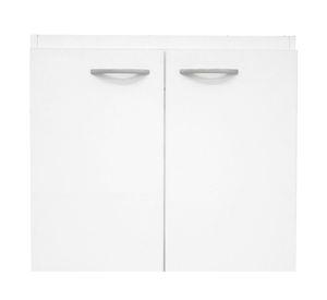 Mueble base lavaplatos 2 puertas Forlady blanco Mobikit