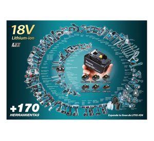 BATERIA RAPIDA 18V 5.0AH INDICADOR GARGA